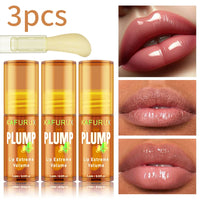 3-Piece Long Lasting Moisturizing Lip Plumper and Gloss Set