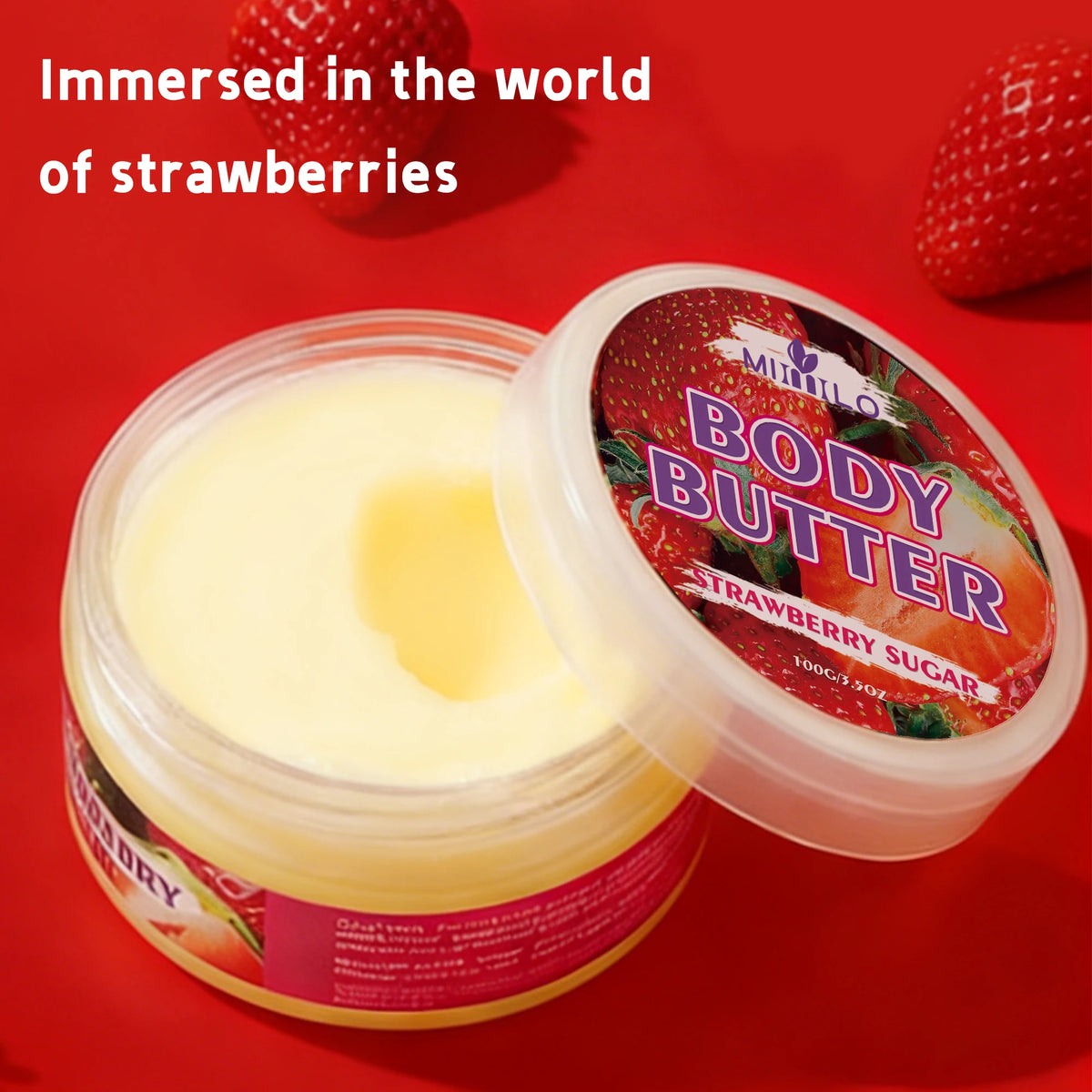 Strawberry Scented Hydrating Body Glaze