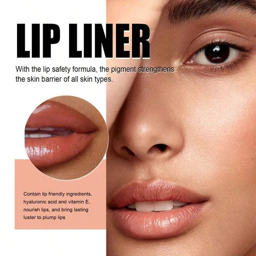 Peel-Off Lip Liner Tattoo and Waterproof Matte Lip Stain