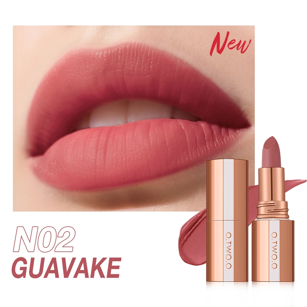 O.TWO.O Waterproof Matte Velvet Lipstick Lip Tint