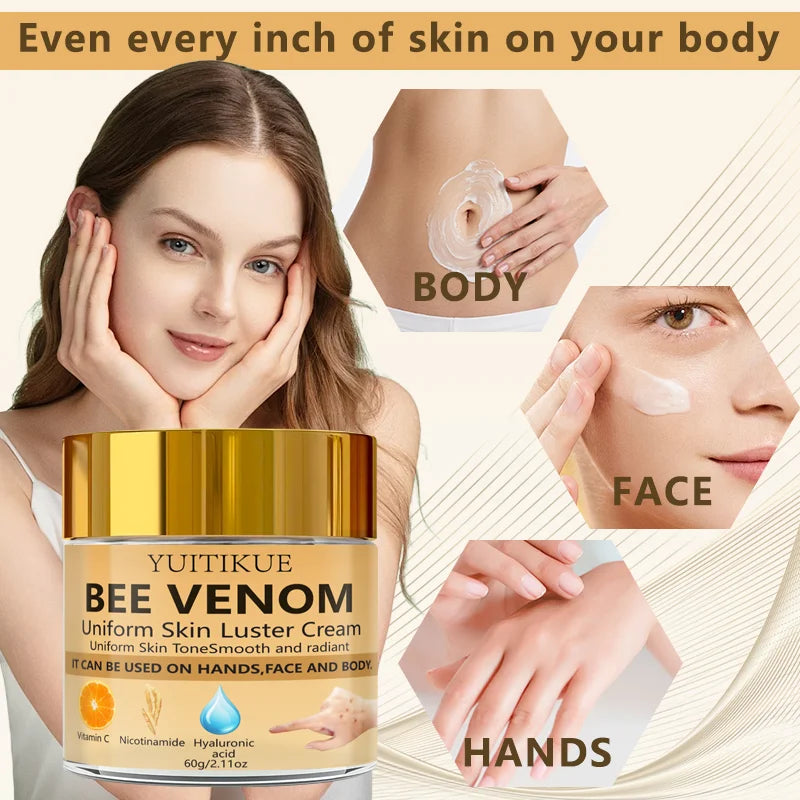 Vitamin C & Bee Venom Face and Body Cream (60g)
