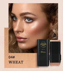 2-in-1 Full Coverage Foundation and Concealer Stick with Brush, 15g
