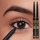 2-Piece Waterproof Smudge-Proof Eyeliner Pencils in Black and Brown