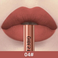 1 PC matte lipstick, non stick to cup, waterproof and long-lasting, whitening and non fading