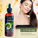 100ml Pure Castor Massage Oil for Hair and Skin Repair