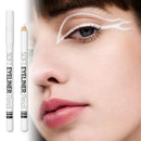 Smooth Waterproof White Eyeliner Pencil Long-Lasting Eye Brightener