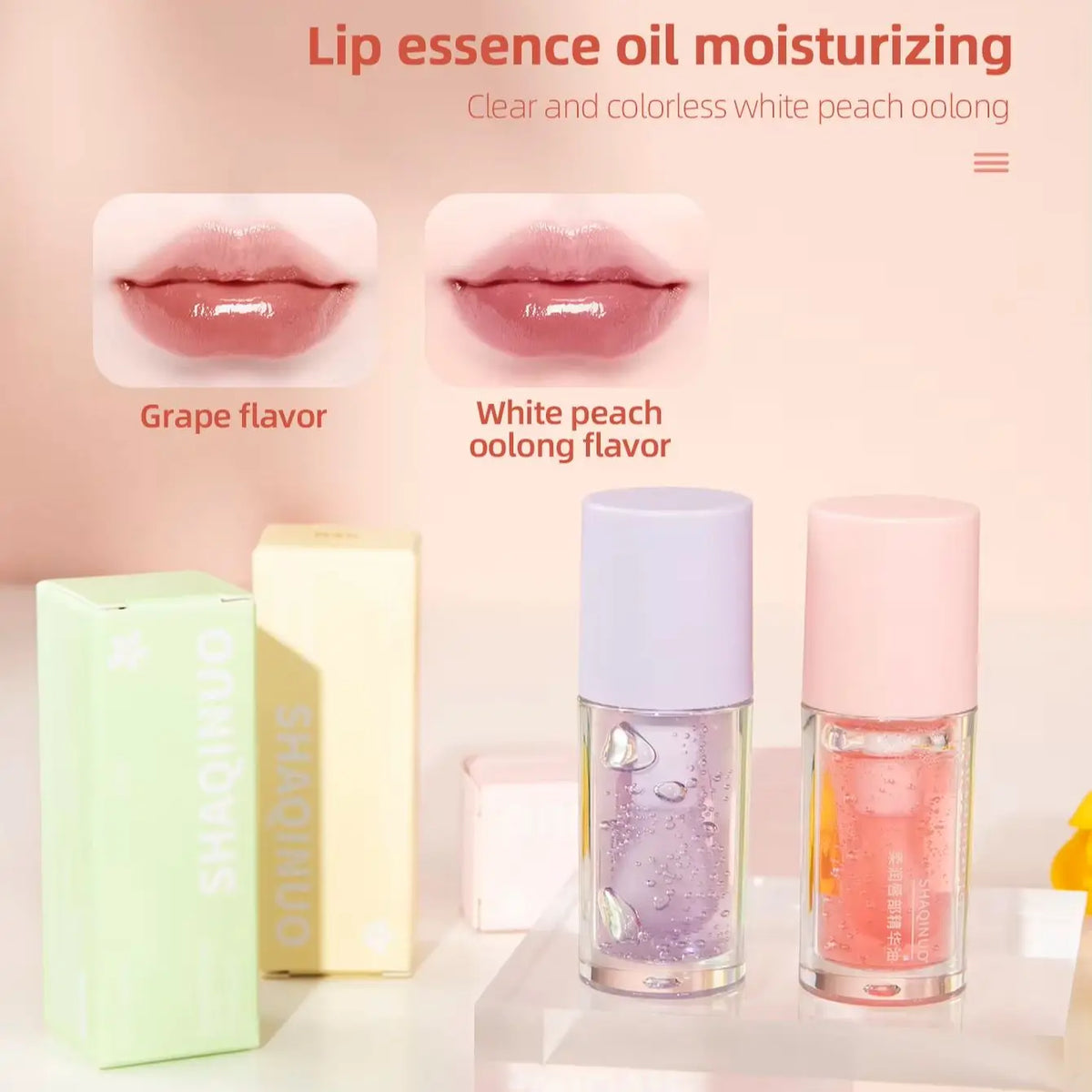 3.2g Water Light Mirror Lip Gloss Moisturizing Crystal Lip Oil