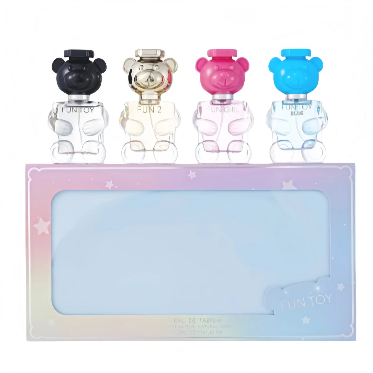 4-Piece Women's Floral Fruity Eau de Parfum Gift Set