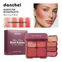 Blush and Highlighter Palette - 4 Shades