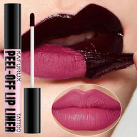 Waterproof Peel-Off Lip Liner and Matte Lip Stain