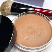 Liquid Powder Blusher and High Gloss Gel Face Contour in Antique Copper