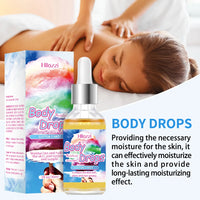 Cotton Candy Body Care Set with Body Drops, Body Glaze, and Roll-On