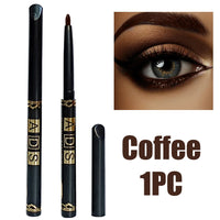 2-Piece Waterproof Smudge-Proof Eyeliner Pencils in Black and Brown