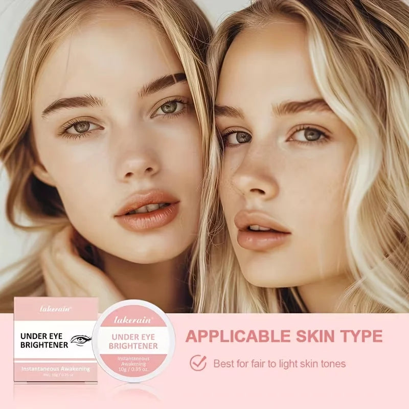 Under Eye Brightener Concealer Cream with Brush, 10g