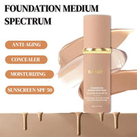 4-in-1 Color Changing Foundation SPF 50 Moisturizing Concealer Base