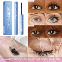 5D Waterproof Black Silk Fiber Lengthening Mascara