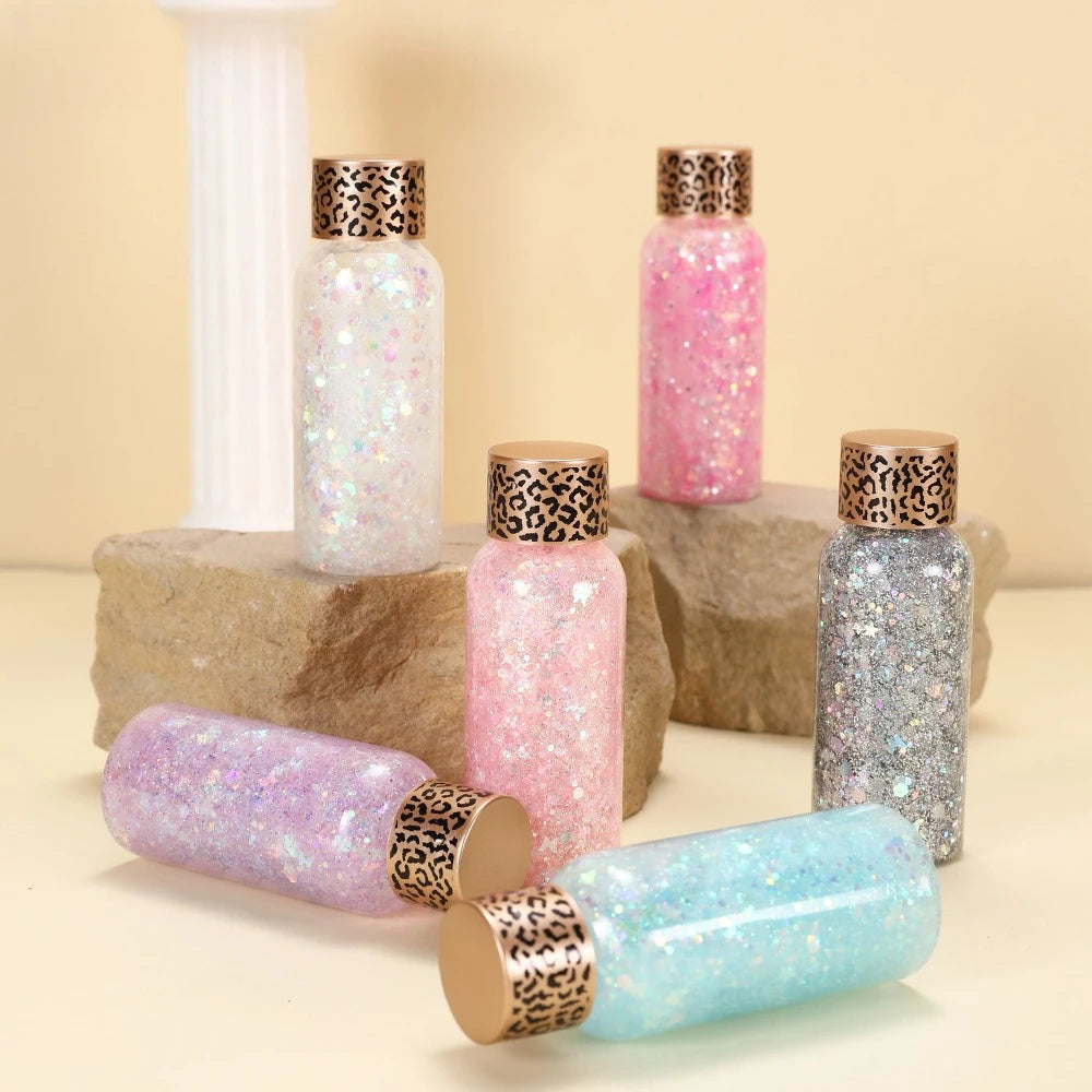 Waterproof High Gloss Body and Face Glitter Gel