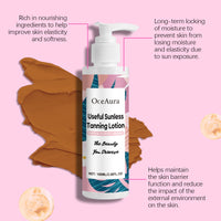 Coconut Oil Accelerating Body Tanning Lotion, 100ml