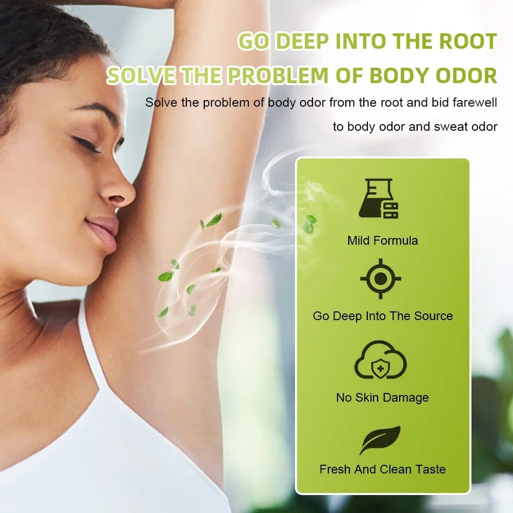 Rose Fragrance Antiperspirant Deodorant and Hair Inhibitor