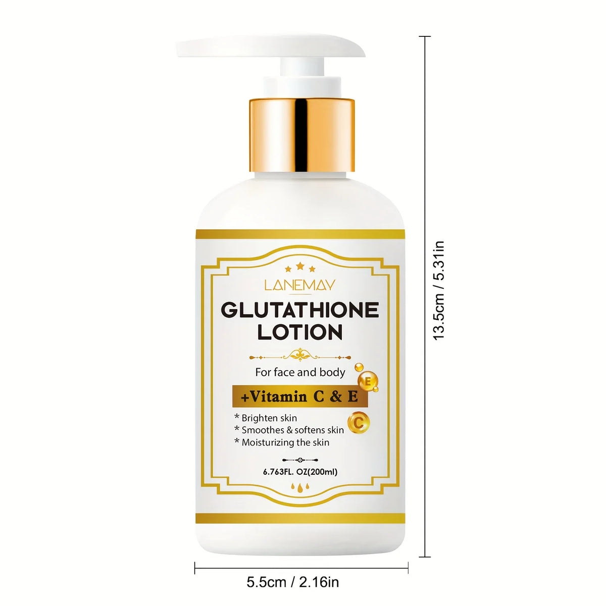 Face & Body Lotion with Vitamin C & E