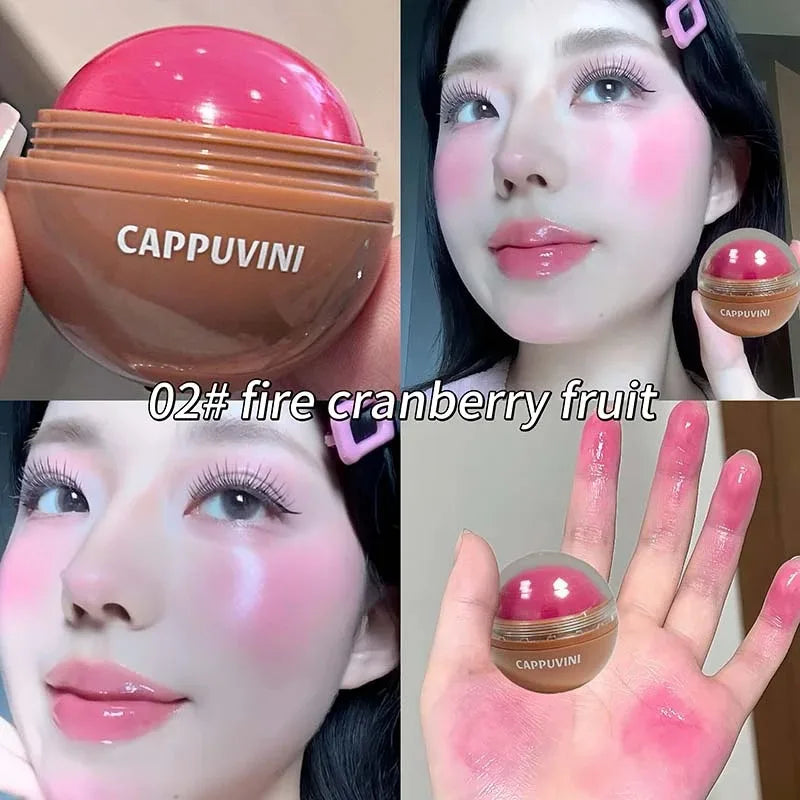 High Pigment Juice Blush Balls Silky Cream Rouge