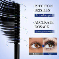5D Waterproof Black Silk Fiber Lengthening Mascara
