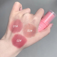 3-in-1 Waterproof Matte Cream Blush Stick