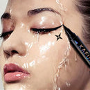 3-Piece Double-Headed Star Stamp Eyeliner Set - Waterproof & Long Lasting