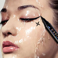 3-Piece Double-Headed Star Stamp Eyeliner Set - Waterproof & Long Lasting