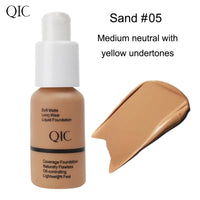 Oil-Control Liquid Foundation and Concealer, 60g