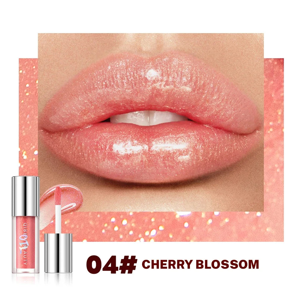 Diamond Shimmer Moisturizing Glitter Lip Gloss