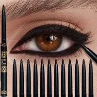 Waterproof Long-Lasting Black Gel Eyeliner Pencil