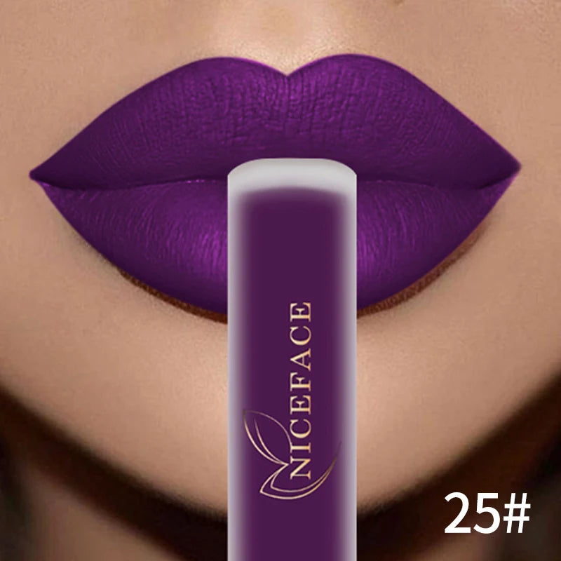NICEFACE Waterproof Long Lasting Matte Liquid Lipstick