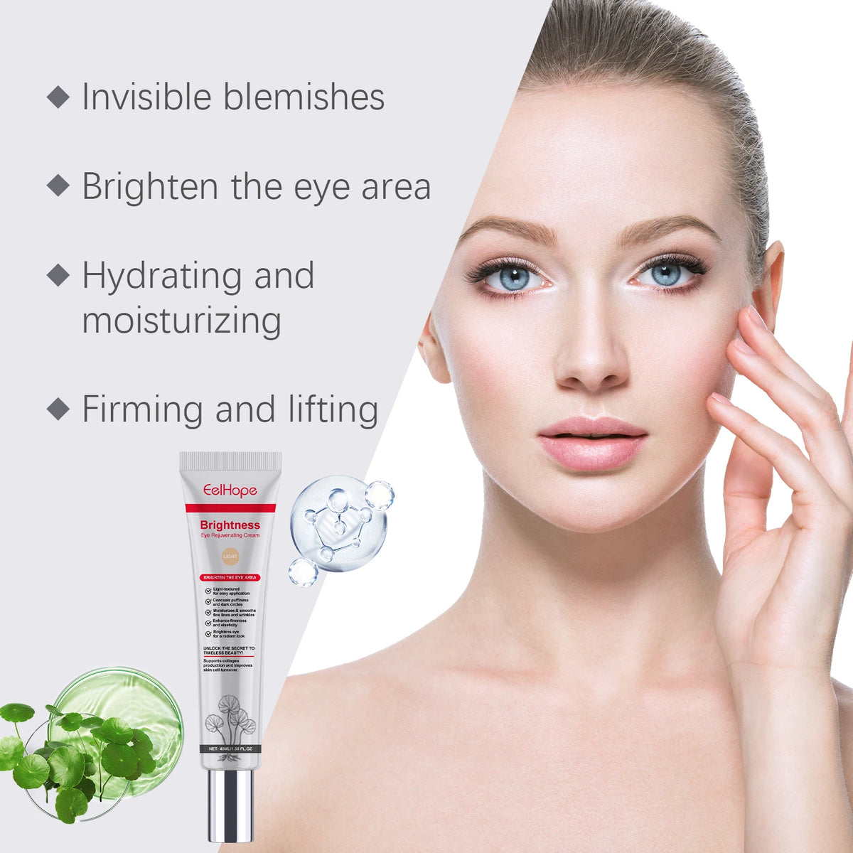 Brightening Eye and Face Concealer for Dark Circles and Acne