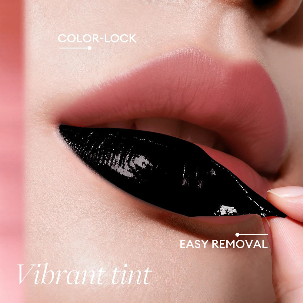 Peel-Off Lip Stain Waterproof Highly Pigmented Lip Tint