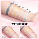 Waterproof Diamond Glitter Liquid Lipstick with Metallic Pearl Finish