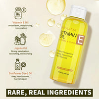 Vitamin E Oil for Skin, Hair and Body Massage