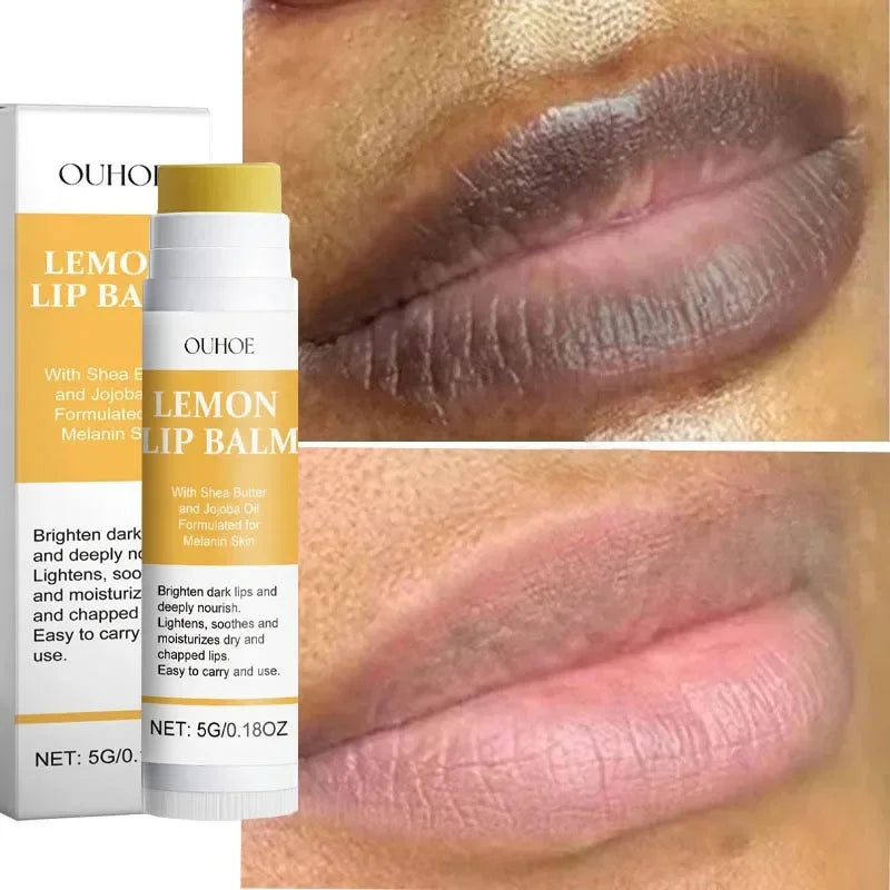 Dark Lip Lightening Balm and Exfoliating Moisturizer Mask