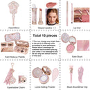 Knight Unicorn Makeup Set with Eyeshadow, Blush, Lipstick and Loose Powder
