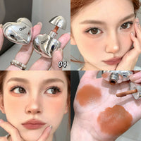 Heart Shaped Matte Liquid Blush - Highly Pigmented & Long-Wear