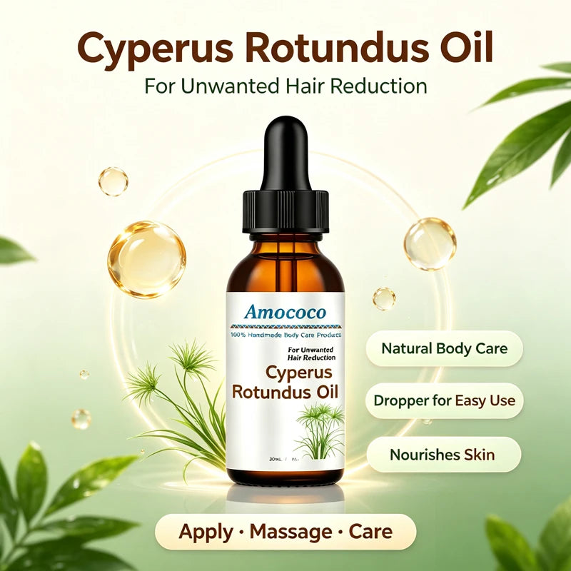 Amococo Cyperus Rotundus Oil Soothing Post-Hair Removal Serum (30ml)