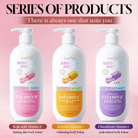 Acid and Glutathione Brightening Body Lotion with Vitamin B3 & E