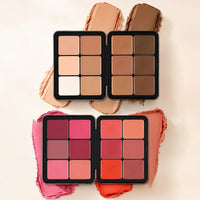 12-Shade Multi-Use Cream Blush, Contour, and Concealer Palette