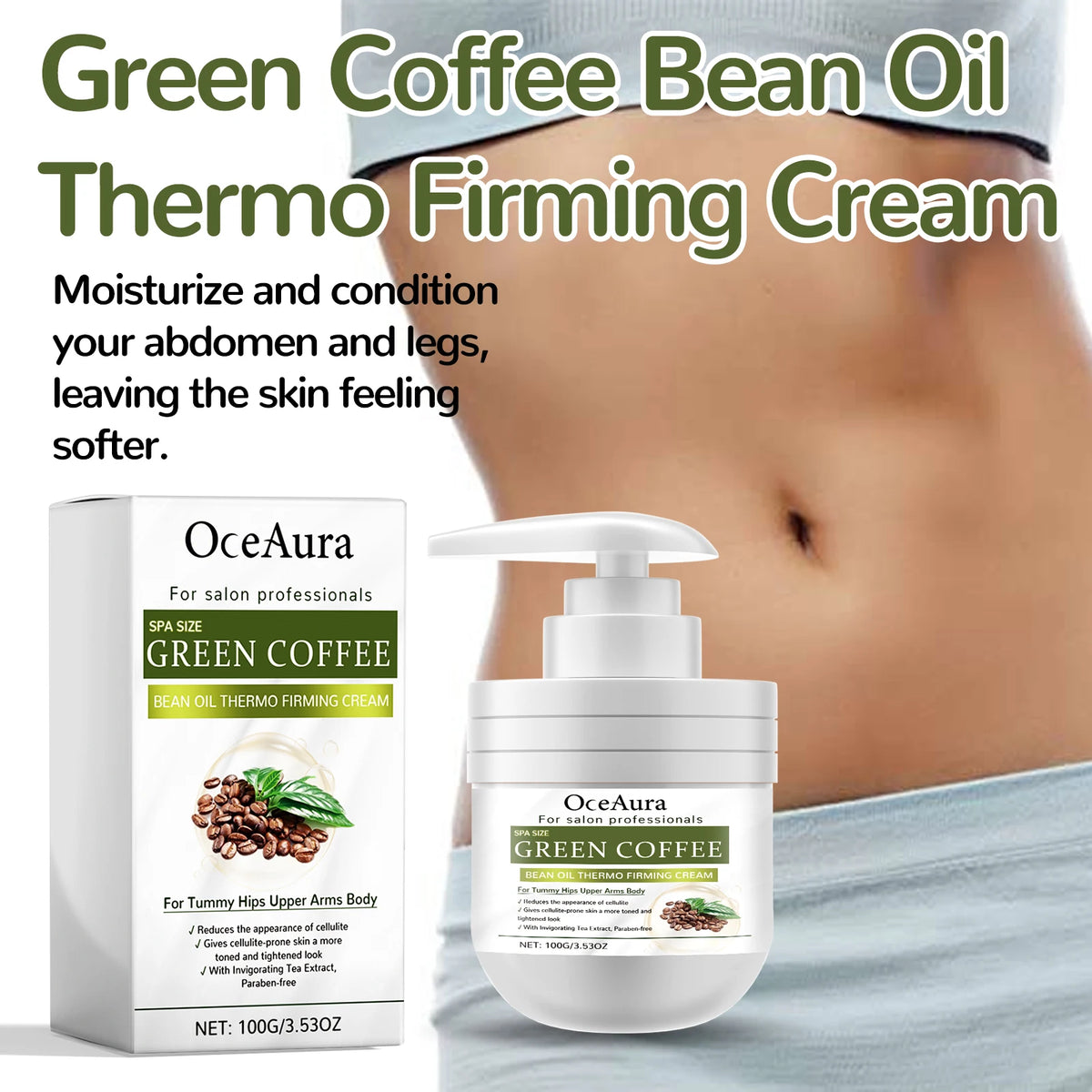 Green Coffee Firming and Repairing Body Cream