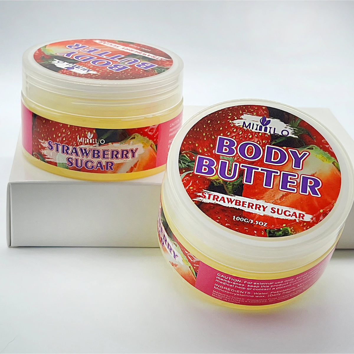 Strawberry Scented Hydrating Body Glaze