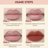 2-Piece Matte Velvet Lipstick and Lipliner Set
