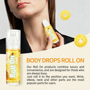 Pineapple Body Oil and Glaze Set with Rollerball Applicator