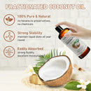 473ml Organic Castor & Fractionated Coconut Oil for Skin and Hair Care