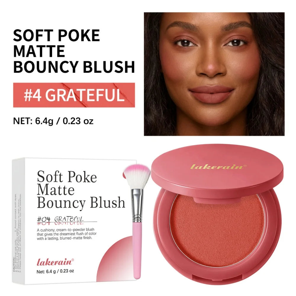 Cream-to-Powder Blush with Brush
