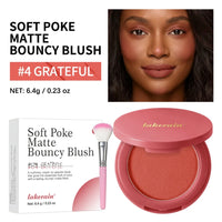 Cream-to-Powder Blush with Brush